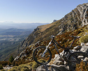 La bici y el monte. TODO